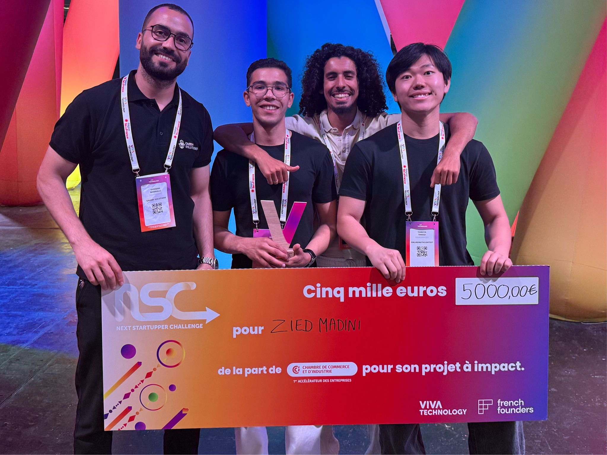 Greeny Solutions Wins the Next Startupper Challenge at Viva Tech 2025